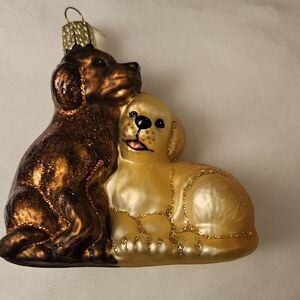 Its Puppy Love By Old World Christmas Holiday Christmas Ornament
